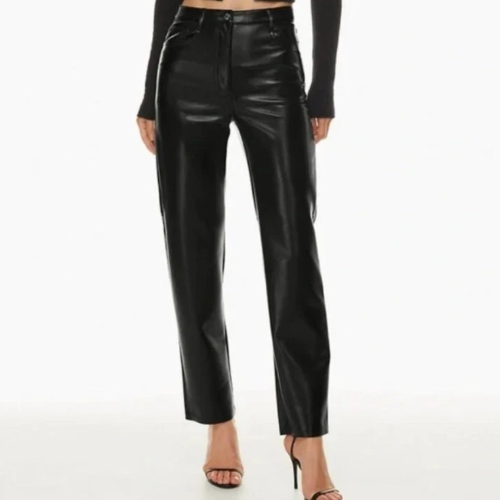 Aritzia Wilfred the Melina Vegan Leather Pant